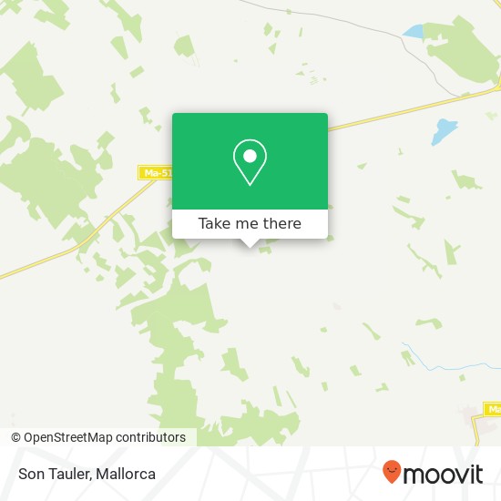 Son Tauler map