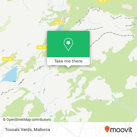 Tossals Verds map