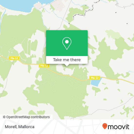 mapa Morell