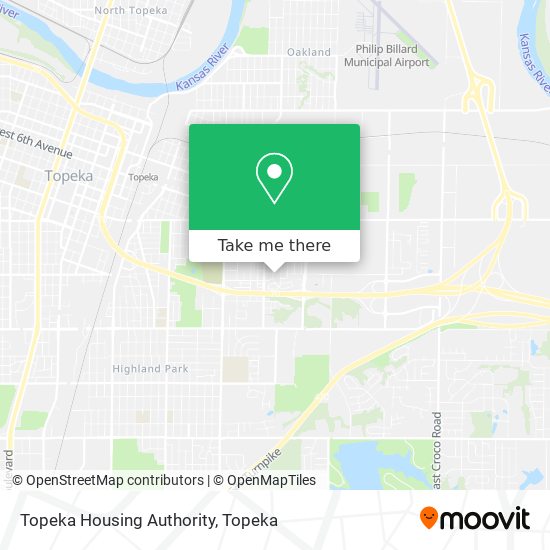 Topeka Housing Authority map