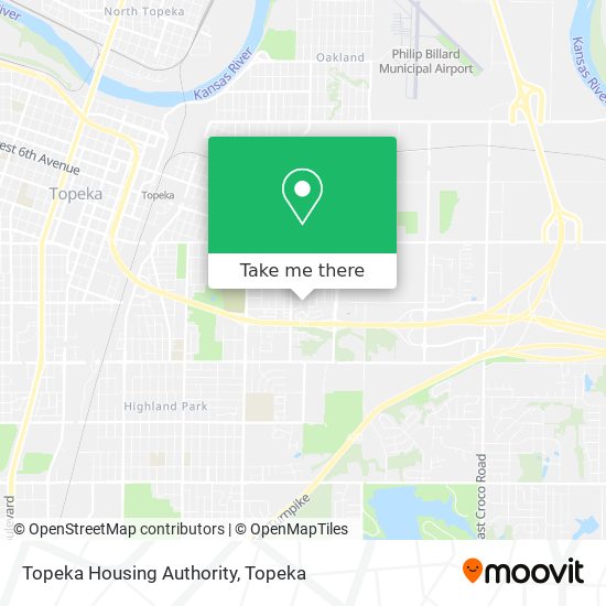 Mapa de Topeka Housing Authority