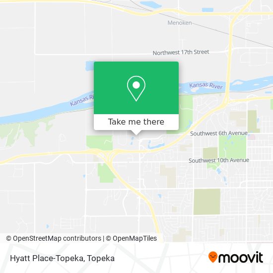 Hyatt Place-Topeka map