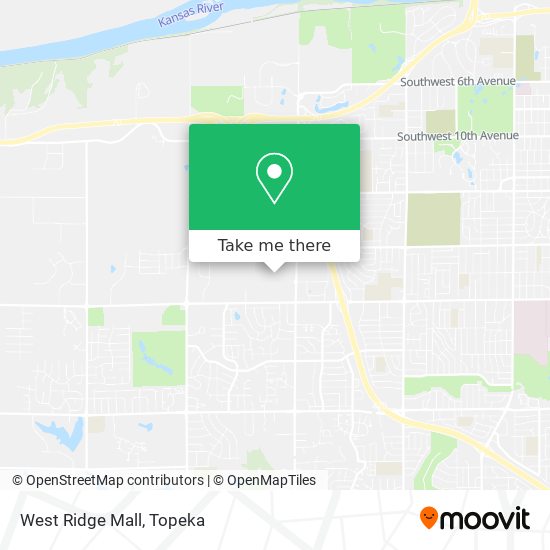 Mapa de West Ridge Mall