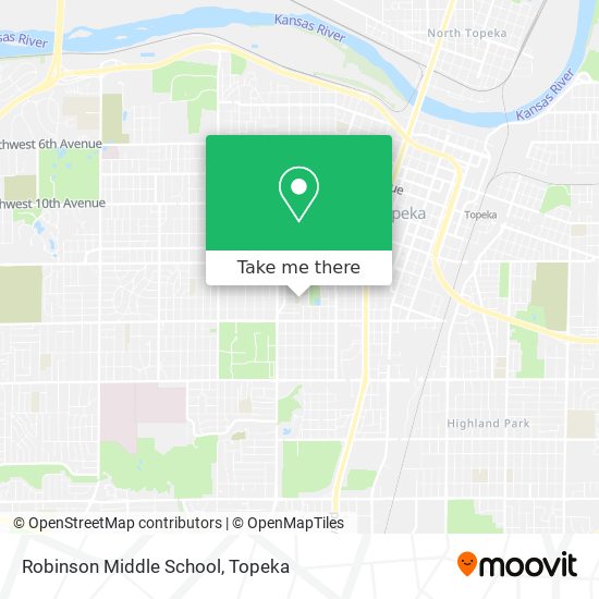 Robinson Middle School map