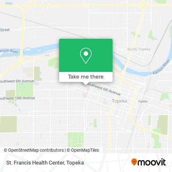 St. Francis Health Center map