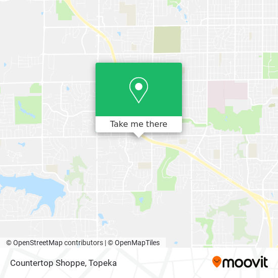 Countertop Shoppe map