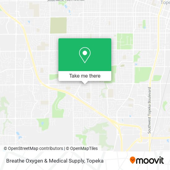 Breathe Oxygen & Medical Supply map