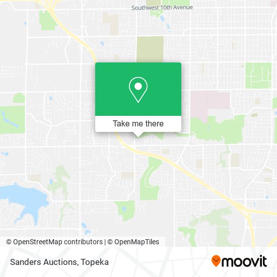 Sanders Auctions map