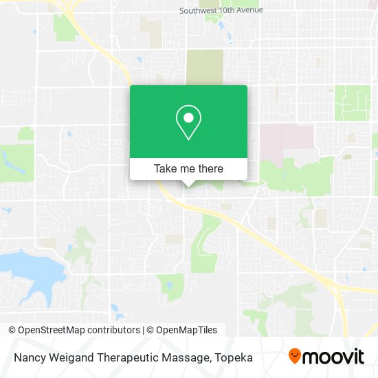 Nancy Weigand Therapeutic Massage map