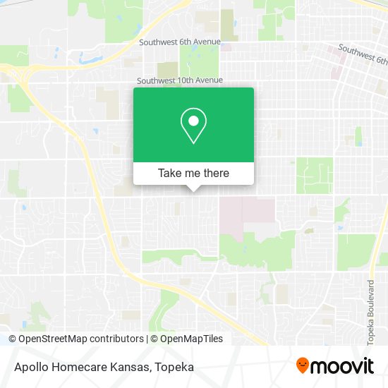 Apollo Homecare Kansas map