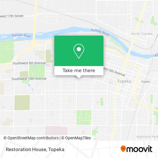 Mapa de Restoration House