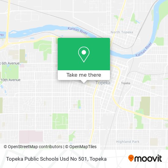 Topeka Public Schools Usd No 501 map