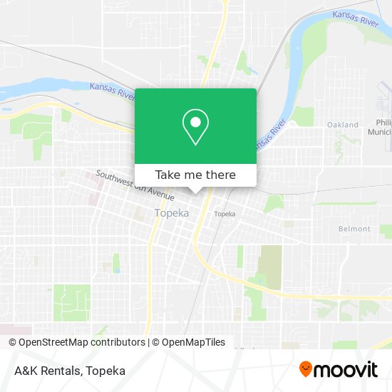 A&K Rentals map