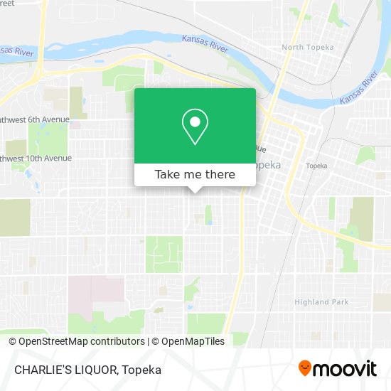 Mapa de CHARLIE'S LIQUOR