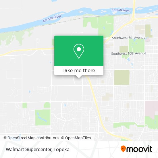 Mapa de Walmart Supercenter
