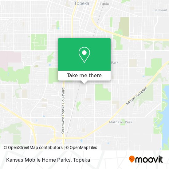 Kansas Mobile Home Parks map