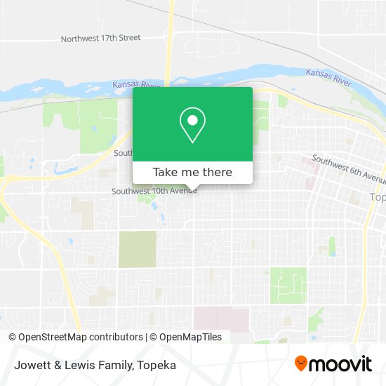 Jowett & Lewis Family map