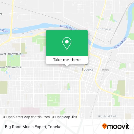 Big Ron's Music Experi map