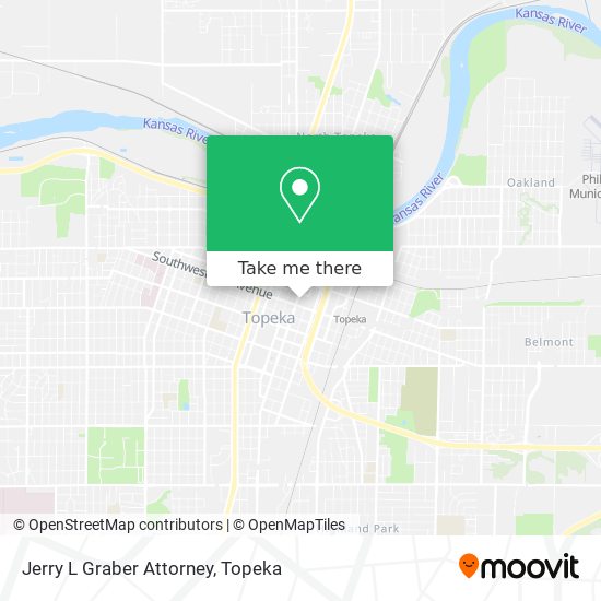 Jerry L Graber Attorney map