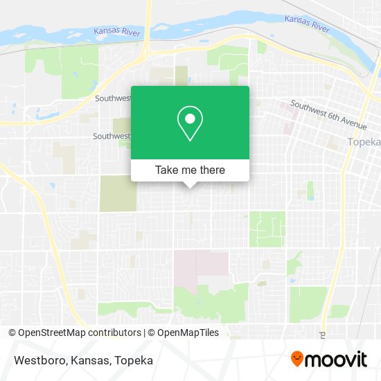 Westboro, Kansas map