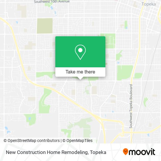 New Construction Home Remodeling map