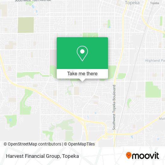 Harvest Financial Group map