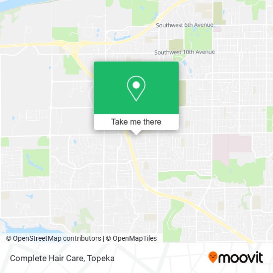 Complete Hair Care map