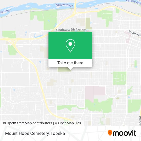 Mount Hope Cemetery map
