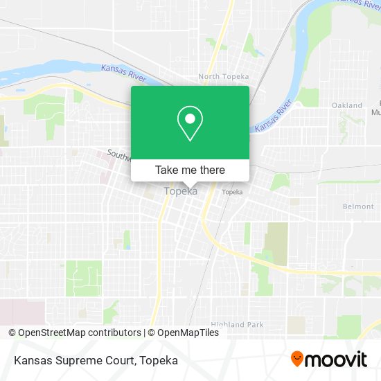 Kansas Supreme Court map