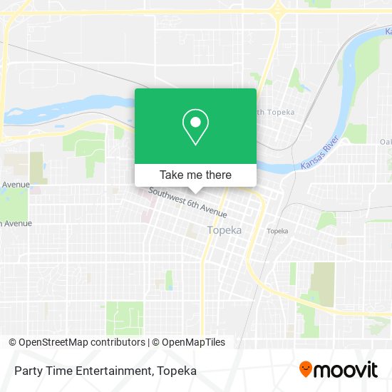 Party Time Entertainment map