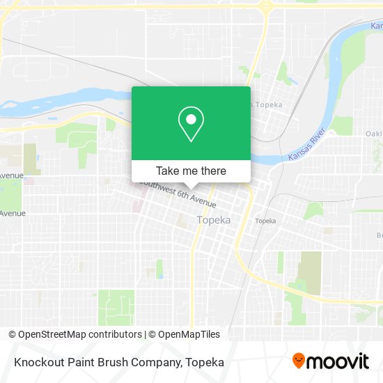 Knockout Paint Brush Company map