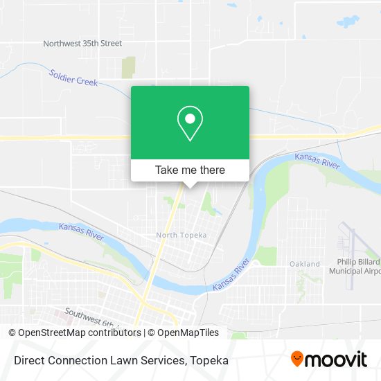 Direct Connection Lawn Services map