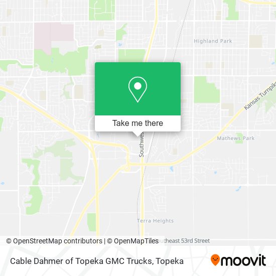 Cable Dahmer of Topeka GMC Trucks map
