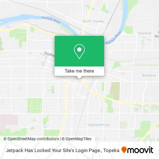 Jetpack Has Locked Your Site's Login Page. map