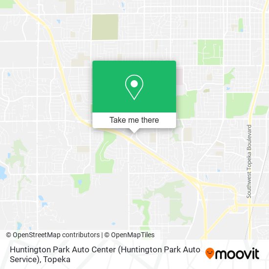 Huntington Park Auto Center map