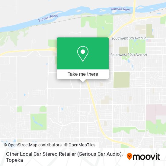 Mapa de Other Local Car Stereo Retailer (Serious Car Audio)