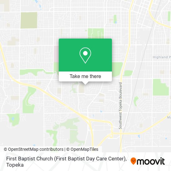 First Baptist Church (First Baptist Day Care Center) map