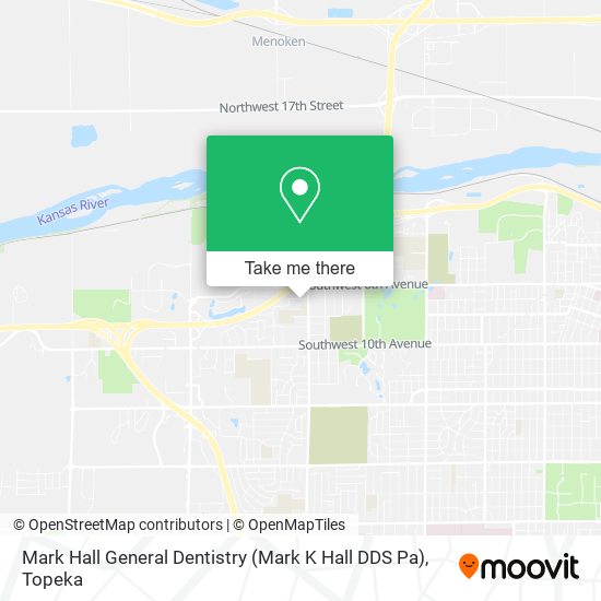 Mapa de Mark Hall General Dentistry (Mark K Hall DDS Pa)