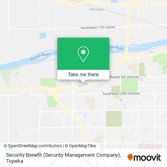 Security Benefit (Security Management Company) map