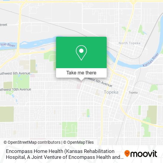 Encompass Home Health map