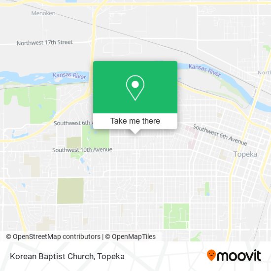 Korean Baptist Church map