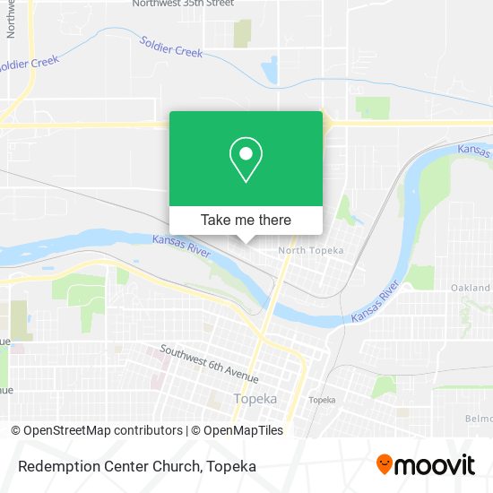 Redemption Center Church map
