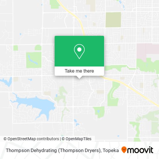 Thompson Dehydrating (Thompson Dryers) map