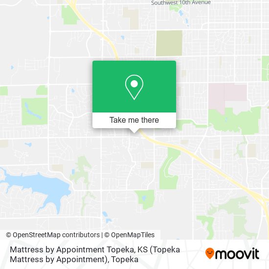 Mattress by Appointment Topeka, KS (Topeka Mattress by Appointment) map