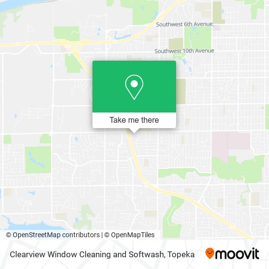 Clearview Window Cleaning and Softwash map