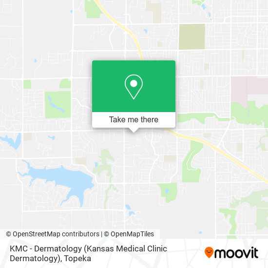KMC - Dermatology (Kansas Medical Clinic Dermatology) map