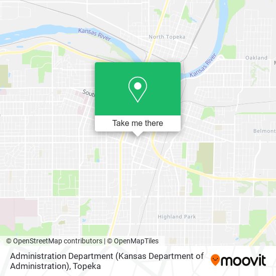 Administration Department (Kansas Department of Administration) map