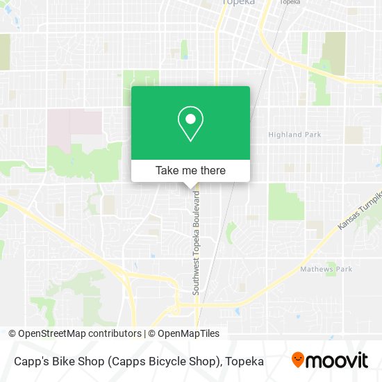 Capp's Bike Shop (Capps Bicycle Shop) map