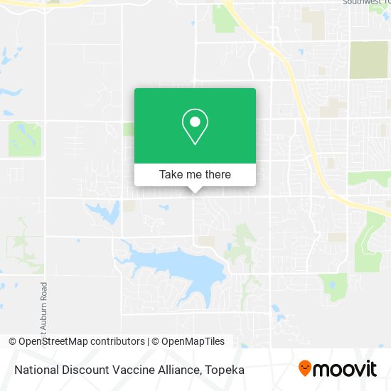 National Discount Vaccine Alliance map