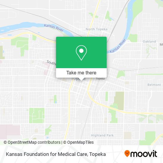 Kansas Foundation for Medical Care map